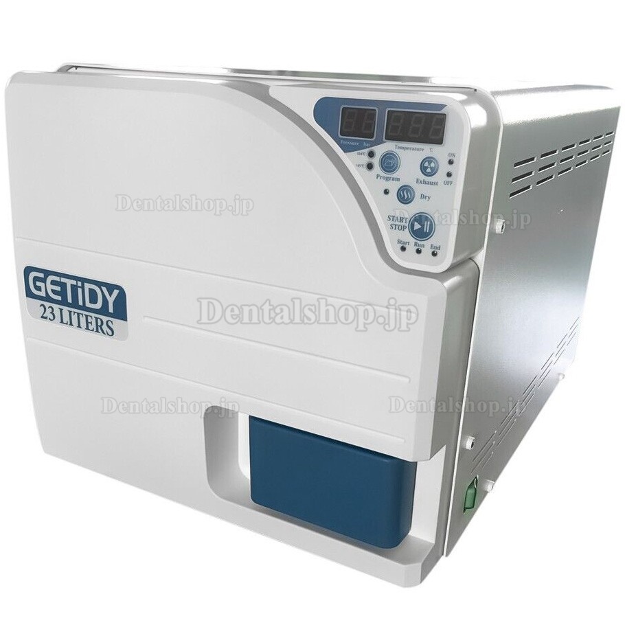 Getidy JCH 16L/18L/23L 歯科用オートクレーブ 高圧蒸気滅菌器 クラスN 乾燥機能付き